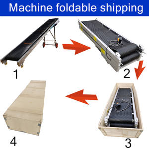 Mini Rubber Plat Transportbandsysteem Klein Formaat Voor Steenbreker Roestvrijstalen Transportband - Product Image 6