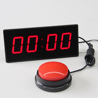 Chronomètre numérique de réaction pour l'entraînement sportif, avec bouton poussoir rouge lumineux, pour Blaze Pod et jeux de réaction sportifs