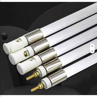 Élément chauffant en tube de quartz SIO2 laiteux 400V 2000W à chauffage rapide pour four grille-pain
