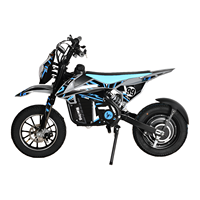 Mini moto électrique de haute qualité MAXSPEED DB03E 800W avec moteur à balais, batterie au plomb-acide 36V, pneu de 10 pouces, ATV tout-terrain pour enfants