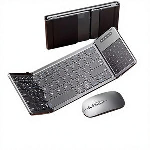 Teclado Inalámbrico Plegable Dream Tri-Fold Scissor, Compatible con PC de Escritorio y Portátiles - Product Image 1