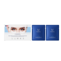 Masque pour les yeux lyophilisé personnalisé pour réduire les poches sous les yeux Cernes Ridules Hydratation au collagène et patchs hydratants pour les yeux