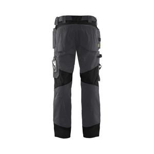 BLAKLADER - 155518609699C156 Pantalones artesanos Gris medio/Negro-EAN 7330509752586 PANTALONES DE TRABAJO PANTALÓN DE TRABAJO DE CARGA - Product Image 2