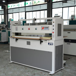 Máquina cortadora de troquel plano hidráulico de cuero, plataforma deslizante, <span class=keywords><strong>troqueladora</strong></span> plana hidráulica para calzado - Product Image 4