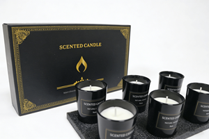 Bougie parfumée écologique 6,2x5,2cm 55g 8 parfums Multifonctions Aide au sommeil Utilisation d'urgence 20 à 60 heures <span class=keywords><strong>de</strong></span> combustion - Product Image 6