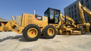Secondhand Excellent Condition <b>CAT</b> <b>Wheel</b> Grader Low Fuel Consumption No-rebuilt Engine Cost Effective Hot Sale in Stock - Product Image 4