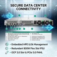 Server Rack HPE ProLiant DL320 Gen11 con Processore Intel Xeon, 64GB DDR5, 8SFF, per Web Hosting e Database, Vendita all'Ingrosso