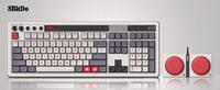 Clavier mécanique rétro 8BitDo à 108 touches Bluetooth / 2.4G / USB-C, clavier de jeu à commutation à chaud pour PC Windows et Android