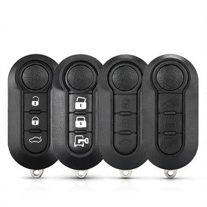 Clé télécommande à 3 boutons pour Fiat 500 Panda Punto Bravo Ducato pour <span class=keywords><strong>Boxer</strong></span> Citroën Jumper Auto SIP22 Blade Noir ABS - Product Image 2