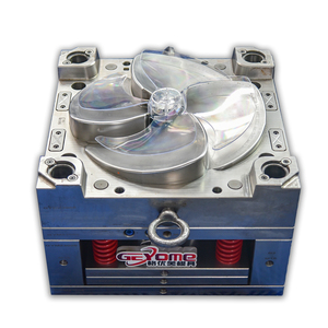 Moule d'injection en plastique pour pales de ventilateur d'extraction de marque GYM, pour appareils électroménagers, modèle GYM-Fan Mould-001 avec canaux chauds - Product Image 1