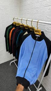 Veste zippée à col montant pour homme, haut de gamme, manches raglan, style moderne, idéale pour l'hiver, très demandée, en stock, en vente. - Product Image 4