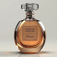 Autocollants adhésifs personnalisés en papier couché pour flacons de cosmétiques et de parfums, impression sérigraphique laminée, approbation rapide des échantillons