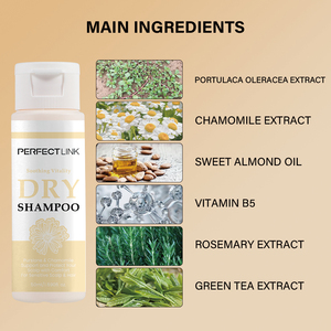 Không Rửa Sạch Hữu Cơ Khô Dầu Gội 24H Kiểm Soát Dầu Ngay Lập Tức Tóc Làm Mới Volumizing Không-Trắng Dư Lượng Thuần Chay Du Lịch Kích Thước <span class=keywords><strong>50Ml</strong></span> Bột - Product Image 3