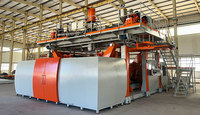 Machines de fabrication de seaux en plastique de haute qualité de 2000 L, multi-couches, pour la production de fûts d'eau par soufflage