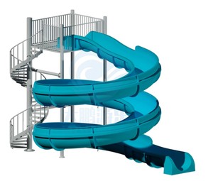 Outdoor-Spiele Rutsche für Kinder Wasser Mini Park Aqua-Spiele Kinder Schwimmbad - Product Image 1
