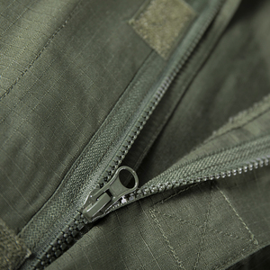 도매 230g/m2 립 스톱 통기성 야외 전술 유니폼 올리브 그린 코트 바지 세트 내마모성 - Product Image 5
