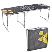 Table de bière-Pong officielle à imprimé personnalisé HISPEED