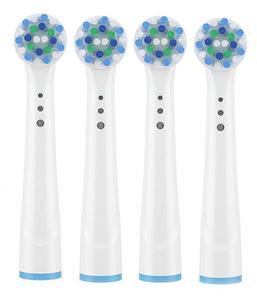 <span class=keywords><strong>Brosse</strong></span> à dents électrique <span class=keywords><strong>Oral</strong></span> Brush Head Replacement Medium Nylon Poils Recharge de <span class=keywords><strong>brosse</strong></span> à dents amovible et réutilisable pour usage domestique - Product Image 4