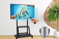 Tablet LCD 65 Inci 4K Super Terjangkau, Anti Refleksi, Smart,  Tablet Pintar untuk Akademi, Stabil,  Dapat Disambungkan Secara Nirkabel,  Dilengkapi Penanda Memo