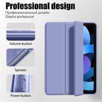 Silikon iPad kılıfı hava 11 2024 hava 5 4 manyetik kapak akıllı kapak için iPad 10th nesil 10.9 10.2 7th 8th 9