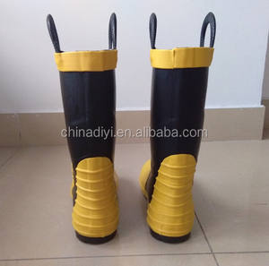 Sepatu Pemadam Kebakaran Sepatu untuk Petugas Pemadam Kebakaran Tahan Api Karet Pengaman China HOWDYBOOTS Para Aramid CN;ZHE ≤100mm HOWDY 13kg - Product Image 6
