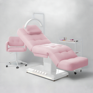Table de massage et de beauté électrique multifonctionnelle pour salon, réglable pour tatouage, maquillage permanent, extension de cils et spa - Product Image 1