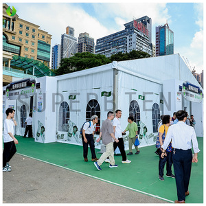 Carpa de Exhibición Rectangular de Aluminio para Exteriores, Tela Oxford Impermeable, Tipo de Refuerzo Recto, Carpas para Ferias Comerciales para Todas las Estaciones - Product Image 2
