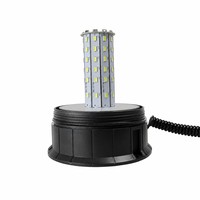 Feu de signalisation LED 12V, lampe balise, lumière stroboscopique d'urgence pour camion, tracteur, cordon enroulé ambre, prise allume-cigare