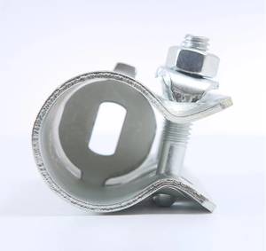 Accessoires d'échafaudage en acier galvanisé : Raccord à manchon pressé pour échafaudage, Collier de serrage pour tuyau - Product Image 4