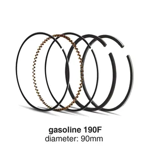 Bison Best Supplier Oem Generator Spare Parts 190F 90Mm Piston Rings Set