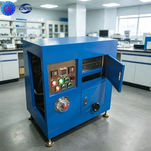 Prensa Vulcanizadora Automática de Laboratorio 1T con Pantalla Táctil para Pruebas de Curado de Caucho y Plástico, Vulcanizador Hidráulico con Calentamiento - Product Image 3