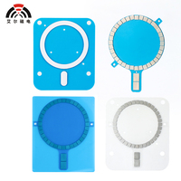 N52 Aimant Néodyme Chargement sans fil TPU Phone Case Clear Shockproof