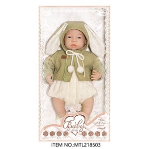Nuevo Modelo de Muñeca de Silicona para Bebés <span class=keywords><strong>que</strong></span> Bebe Leche, Llora y Ríe, Muñeca Funcional de 20 Pulgadas para Niños, Certificada por la EN71 - Product Image 2