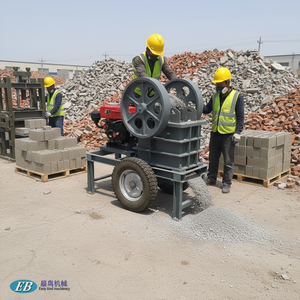 PE150*250 Mini Tragbarer Mobiler Backenbrecher Kleiner Stein- und Gesteinsbrecher - Product Image 3