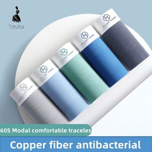 OEM/ODM Comodi Slip <span class=keywords><strong>Boxer</strong></span> in Modal con Ioni di Rame, Intimo Maschile con Zona Intima in Ioni di Rame - Product Image 3