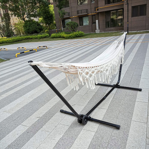 Hiện đại bông macrame Võng với Boho Rìa cao nhiệm vụ trong nhà và ngoài trời Swing cho phòng ngủ phòng tập thể dục công viên sử dụng đồ nội thất trong nhà - Product Image 4