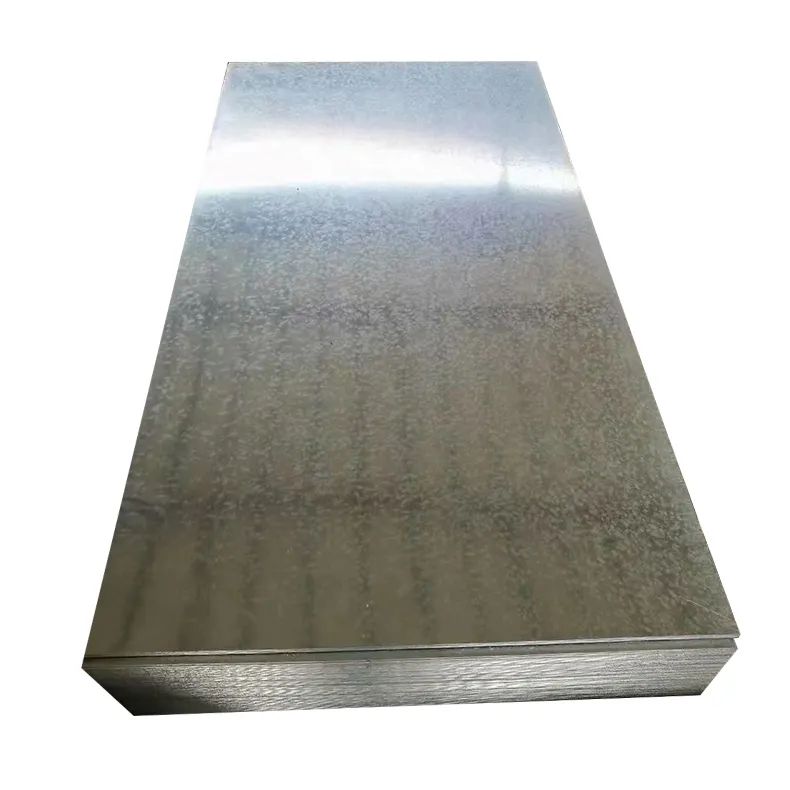 Chapa de aço galvanizada chapa de metal galvanizado de zinco Gi chapa de 0,3 mm-500 mm