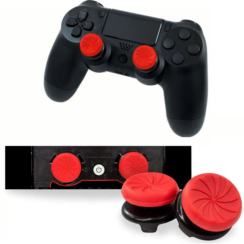 Xbox 360 Nintendo Switch Thumb Grips Stick Kit Controller Gaming Thumbsticks Caps Cover Custom Replacement Rubber for PS4 PS5
