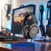 Havit H2030Y Casque Over Ear Bass Surround Noise Cancelling Mic Gaming Headset pour PS5 PS4 Xbox One Controller