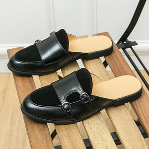 Mocasines de vestir para hombre, tipo slip-on, con aumento de altura, de PU sólido, tallas 38-44, mocasines de verano para hombre - Product Image 4