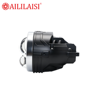 Projecteur antibrouillard 3 pouces, double faisceau Bi-LED, 4 lentilles laser, Hi/Lo 70W 12V IP67, vente en gros OEM universel pour voiture, SUV, camion