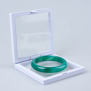 Custom 3D Suspension Floating Frame 9*9*2cm Multifunction Coin Medal Storage Case Clear Jewelry Protect Packaging Display <b>Box</b> - Product Image 6