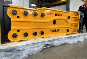 Para martillo hidráulico tipo superior Soosan SB151 con componentes de motor y núcleo de motor - Product Image 5