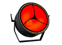 Projecteur LED PAR 144 RGB pleine couleur 200W blanc chaud vintage avec contrôle DMX512 pour discothèque, DJ, fête, disco
