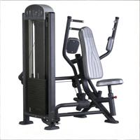 Presse pectorale en acier, machine de fitness à charge de plaques, banc d'entraînement pour le dos et les bras, usage commercial, équipement multifonction durable pour