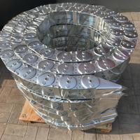 Chaîne de traction hydraulique en acier pour câble de grue, chaîne de transport lourde, nouvelle marque Yodel, produit neuf, conduit flexible en métal