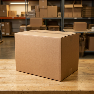 Heavy Duty Double Wall Cardboard Carton <b>Brown</b> Corrugated Shipping <b>Box</b> for Industrial <b>Storage</b> - Product Image 2