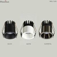Spot LED encastré en aluminium pour espaces résidentiels et hôteliers avec options de température de couleur 3000K, 4000K, 6000K