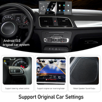 Radio Android portable de 12,3 pouces pour Audi Q3 2013-2018