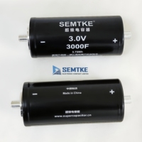Condensateur Super Capacitif Semtke 3V 3000F à Montage en Surface, Usage Général, Série DuraBlue, NOUVEAU Stock